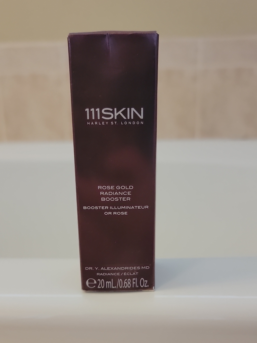 NIB 111SKIN Rose Gold Radiance Booster Serum 20ml Full Size